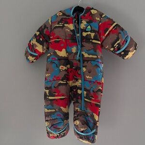 Burton Multicolor Camo Snowsuit